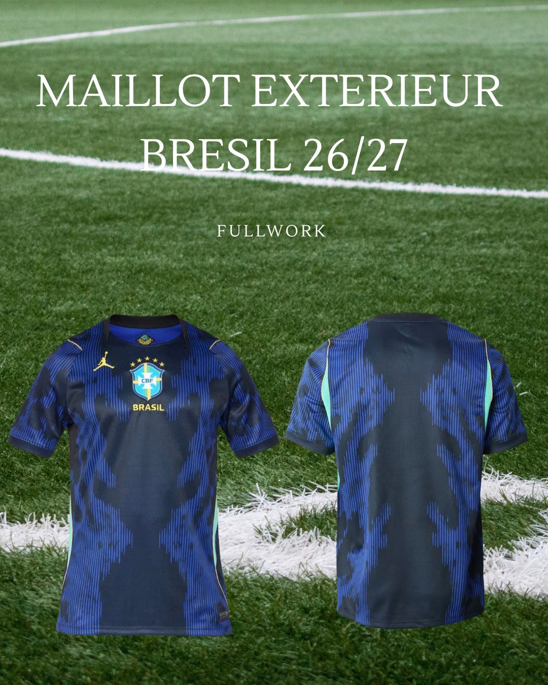 Maillot Football Equipe Du Bresil Domicile / Extérieur – Coupe du monde 2026/2027 | Homme